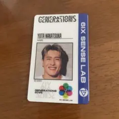 GENERATIONS 6IXSENSE 中務裕太　アプグレ　アプグレグッズ