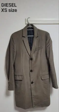 2025年最新】DIESEL メンズ チェスターコートの人気アイテム - メルカリ