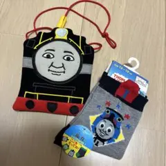 トーマス ランド★トーマス靴下とヒロのポーチセット