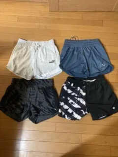 値下げ　PUMA ショートパンツ 4枚セット　Ｌサイズ