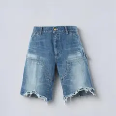 25SS SAINT Mxxxxxx ダブルニーショーツ ハーフパンツ Lのサムネイル