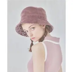 velor bucket hat／ミヌエール（minuere）