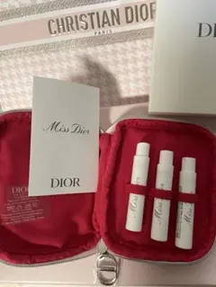 ディオール　DIOR ノベルティ　ポーチ　ミスディオール　香水　セット