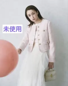 CELFORD セルフォード　パイピングショートジャケット ライトピンク M CELFORD セルフォード パイピングショートジャケット ライトピンク M