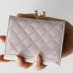 【24時間以内発送！】ミニ財布  ミニウォレット くすみピンク