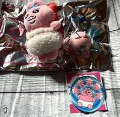 スシロー　おぱんちゅうさぎ　マスコット　まぐろ、フィギュア、ステッカー