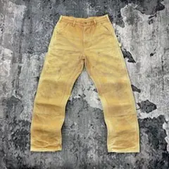 USA製 29×32 Carhartt ダブルニー 希少サイズ ライトブラウン - メルカリ