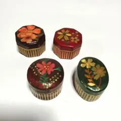 中国製　小物入れ　手作り　4コセット　新品未使用　送料無料　匿名発送　即日発送