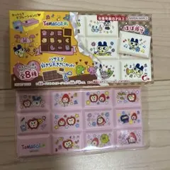 正規品　たまごっち　チョコブロックシール　いちごっち　りんごっち