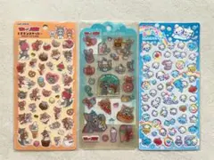④ トムとジェリーエポキシステッカー　ドロップジェリーシール　あわわちゃんセット