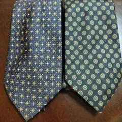 ネクタイ ネイビー 2本セット