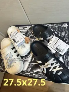 adidas 新品未使用26.5 ㎝アディレッタ 予備紐付き2種類JH9848 - メルカリ