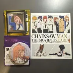 チェンソーマン　パワー　フレームマグネットミラー　缶バッジ　3点セット