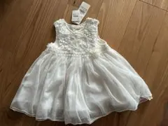 kid's Zoo ホワイトドレス 90サイズ