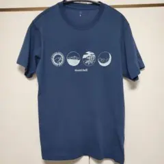 mont-bell ウィックロンTシャツ ネイビー Sサイズ 登山のサムネイル