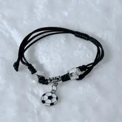 サッカーボールチャーム付きブレスレットのサムネイル