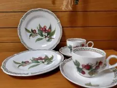 N*i様 未使用品ノリタケロイヤルオーチャードコーヒーカップ＆デザートプレート４