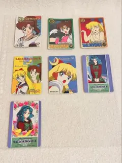 セーラームーンS セーラームーンR アマダ カード 平成レトロ 当時物