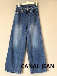 CANAL JEAN El mar　ローウエストデニムパンツ Ｓサイズのサムネイル