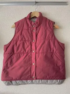 80s USA製 L.L.Bean ベスト エンジ L 古着 アウトドア