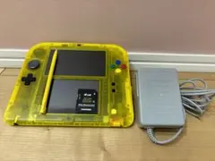 Nintendo 2DS ポケットモンスター ピカチュウ 本体 クリアイエロー