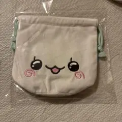 しずくちゃん　みるみるちゃん　フェイス巾着