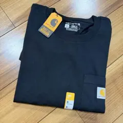 新品 Carhartt K87-M XL ブラック 半袖Tシャツ XL