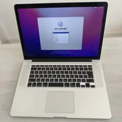 【美品】MacBookPro15インチ Mid2015i7 16GB 500GB