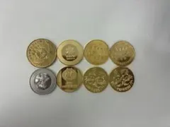 ＄記念メダル 8枚セット 古銭 コレクション　 レプリカ