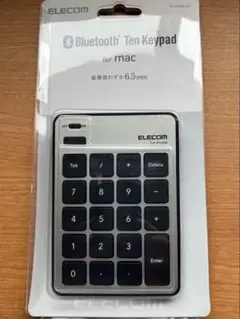 極美品 エレコム Bluetooth テンキー Mac用 TK-TBPM01SVのサムネイル