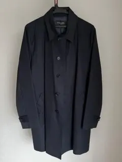 UNITED ARROWS BLUE LABEL ステンカラーコート ネイビーL