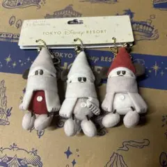 リルリンリン　2024 クリスマス　ぬいぐるみチャーム ディズニー