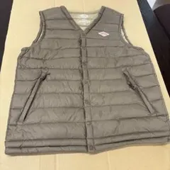 DANTON ダウンベスト サイズ38 ブラウン