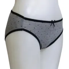 Ｌサイズ/星柄グレー/サニタリーショーツ/フォレスト