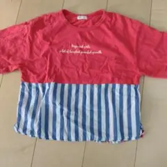 ラグマート 半袖 キッズ 赤