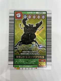 ムシキング タランドゥスツヤクワガタ 029A カード
