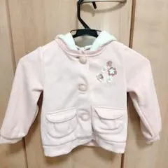 メゾピアノ くま耳つき　パーカー　アウター　90cm