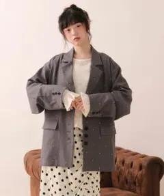 新品 loin nuit nuance button lace jacket GW限定 loin nuit nuance button lace jacket - メルカリ