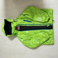 FABLICE 蛍光緑迷彩スキーウェア 150
