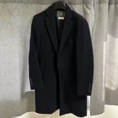 417EDIFICE×ZOZO ネイビー チェスターコート