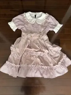 LIZ LISA リズリサ　チェック柄　フリル　起毛　ミニワンピース LIZ LISA リズリサ チェック柄 フリル 起毛 ミニワンピース