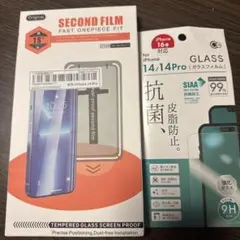 iPhone 14/14 Pro 強化ガラスフィルム