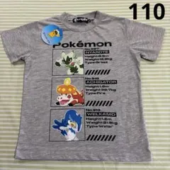 ㉒110、新品☆ポケモン、ニャローテ、アチゲータ、ウェルカモ☆半袖Tシャツ