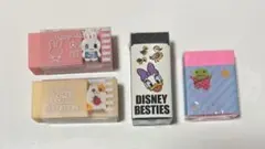 キャラクター消しゴム4個セット