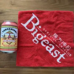 東方神起　ゴールデン飲み物缶入りBigeastミニタオル　タオルのみ