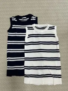 レトロガール　ニットタンクトップのサムネイル
