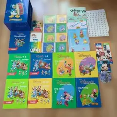 ディズニー英語教材　ワールドオブイングリッシュ　シングアロング　ＣＤ　絵本などのサムネイル