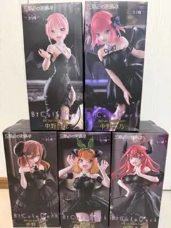 五等分の花嫁 BiCute Dark Figure フィギュア5個セット