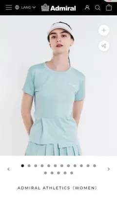 【アドミラル】ワンサイドタックTEE 　 ☆新品・未使用のサムネイル