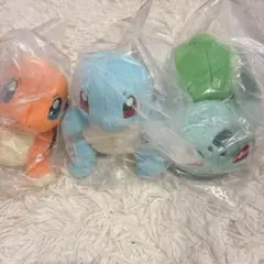 ポケモン 一番くじ 御三家 コンプリート カントー地方 ぬいぐるみ